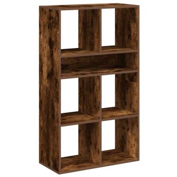 Bücherregal Räuchereiche 66x31x112 cm Holzwerkstoff