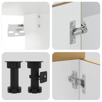 11-tlg. Küchenschrank-Set Porto Artisan-Eiche Holzwerkstoff