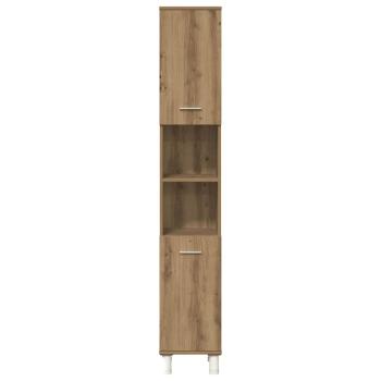 4-tlg. Badmöbel-Set Artisan-Eiche Holzwerkstoff