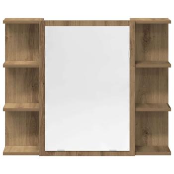 4-tlg. Badmöbel-Set Artisan-Eiche Holzwerkstoff