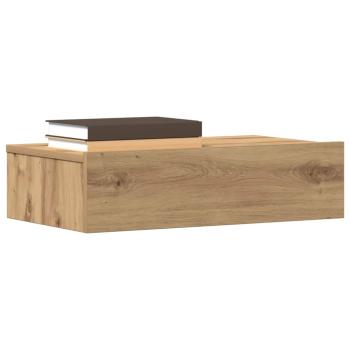 ARDEBO.de - Nachttisch Artisan-Eiche 60x35 cm Holzwerkstoff