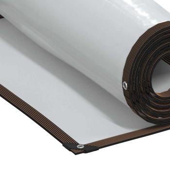 Transparente Plane mit Ösen 2x2 m Polyethylen