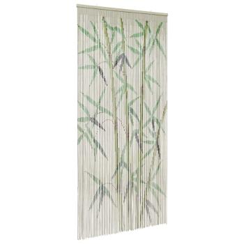 ARDEBO.de - Insekten-Türvorhang Bambus Druck 90x220 cm Bambus