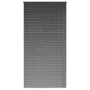 Insekten-Türvorhang Dunkelgrau 90x220 cm Bambus
