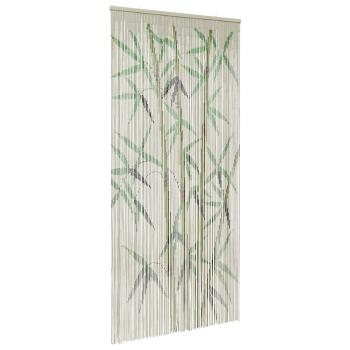 ARDEBO.de - Insekten-Türvorhang Bambus Druck 100x220 cm Bambus