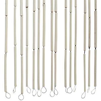 Insekten-Türvorhang Bambus Druck 100x220 cm Bambus