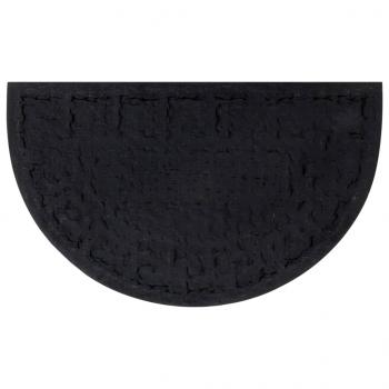 Fußmatte Halbrund 45x75 cm Gummi und Kokosfaser