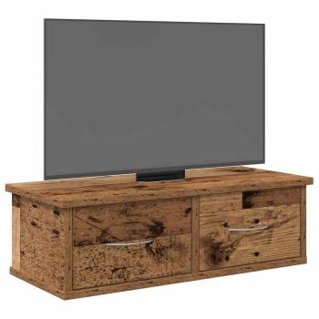 ARDEBO.de - Wandschrank Altholz-Optik 60x26x18,5 cm Holzwerkstoff