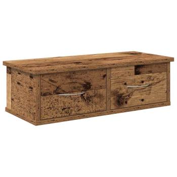 Wandschrank Altholz-Optik 60x26x18,5 cm Holzwerkstoff