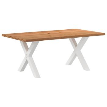 ARDEBO.de - Esstisch Hellbraun 180x100x74 cm Massivholz Eiche Rechteckig
