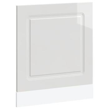 Geschirrspülerblende Kalmar Hochglanz-Weiß 60x1,5x67 cm