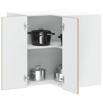 ARDEBO.de - Küchen-Eckhängeschrank Lucca Artisan-Eiche Holzwerkstoff