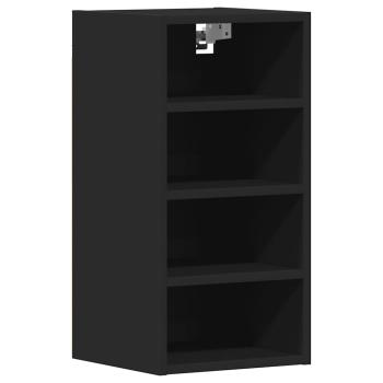 Hängeschrank Schwarz 30x29,5x60 cm Holzwerkstoff