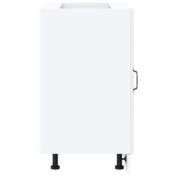 Küchenunterschrank Kalmar Weiß Holzwerkstoff