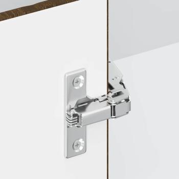 Küchen-Eckhängeschrank Lucca Braun Eichen-Optik Holzwerkstoff