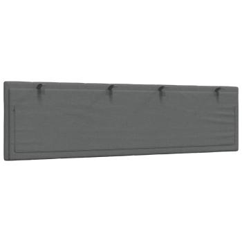 Kopfteil-Kissen Dunkelgrau 180 cm Stoff