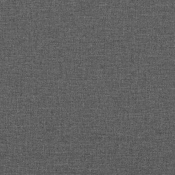 Kopfteil-Kissen Dunkelgrau 80 cm Stoff