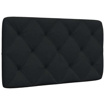 ARDEBO.de - Kopfteil-Kissen Schwarz 90 cm Stoff