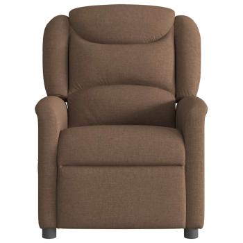 Relaxsessel Elektrisch Braun Stoff