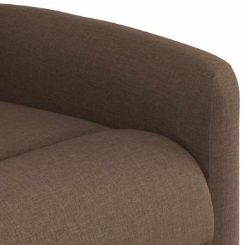 Relaxsessel Elektrisch Braun Stoff