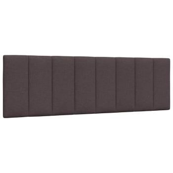 ARDEBO.de - Kopfteil-Kissen Dunkelbraun 160 cm Stoff