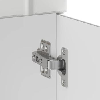 Küchen-Unterschrank Lucca Weiß Holzwerkstoff