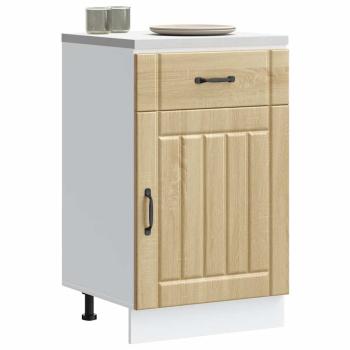 ARDEBO.de - Küchen-Unterschrank Lucca Sonoma-Eiche Holzwerkstoff