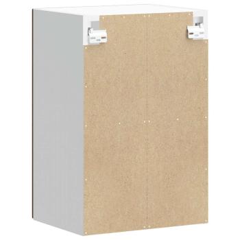 Küchen-Hängeschrank mit Glastür Lucca Braun Eichen-Optik