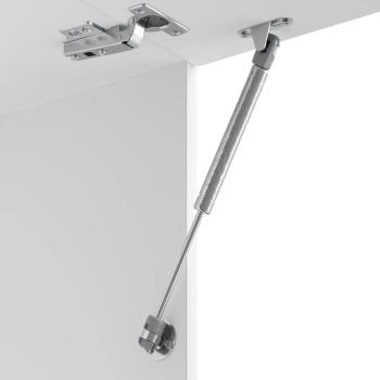 Küchen-Hängeschrank Lucca Hochglanz-Weiß Holzwerkstoff
