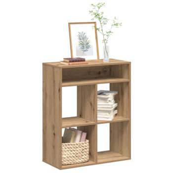 ARDEBO.de - Bücherregal Artisan-Eiche 66x31x80 cm Holzwerkstoff