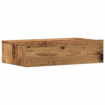 Nachttisch Altholz-Optik 60x35 cm Holzwerkstoff
