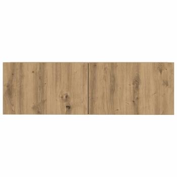 5-tlg. TV-Schrank-Set Wandmontage Artisan-Eiche Holzwerkstoff