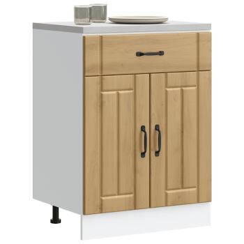 ARDEBO.de - Küchen-Unterschrank Lucca Artisan-Eiche Holzwerkstoff