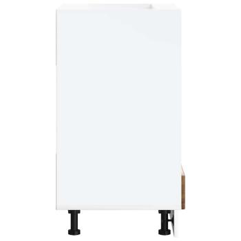 Herdumbauschrank Lucca Räuchereiche Holzwerkstoff