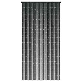 Insekten-Türvorhang Dunkelgrau 100x220 cm Bambus