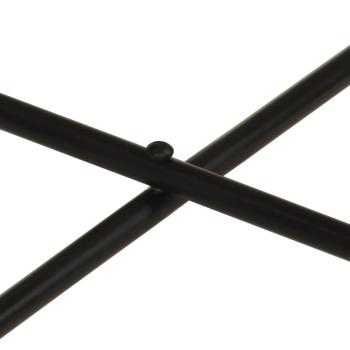 Couchtische 2 Stk. Messing und Metall Schwarz