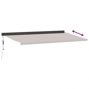 Markise Automatisch Braun 500x300 cm