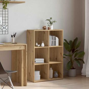 ARDEBO.de - Bücherregal/Sideboard Artisan-Eiche 66x30x98 cm Holzwerkstoff