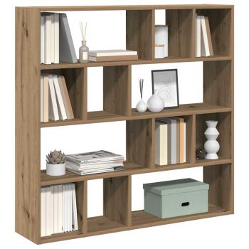 ARDEBO.de - Bücherregal/Raumteiler Artisan-Eiche 105x24x102 cm