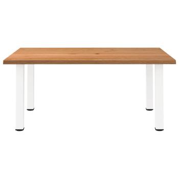Esstisch Hellbraun 180x120x74 cm Massivholz Eiche Rechteckig