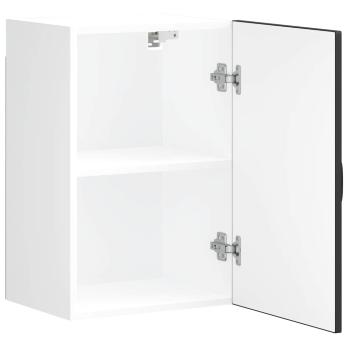 Küchen-Hängeschrank Kalmar Schwarz Holzwerkstoff