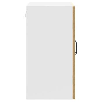 Küchen-Hängeschrank mit Glastür Sonoma-Eiche Holzwerkstoff
