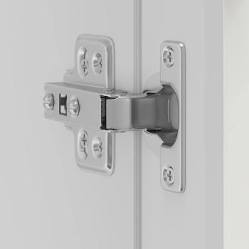 Küchen-Hängeschrank mit Glastür Porto Hochglanz-Weiß
