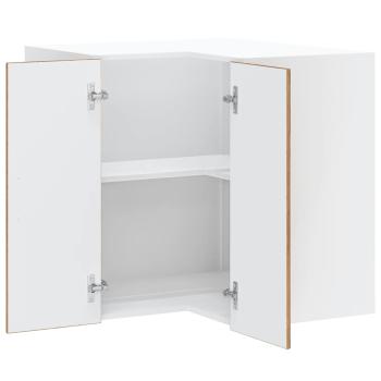 Küchen-Eckhängeschrank Lucca Altholz-Optik Holzwerkstoff