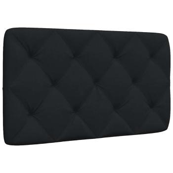 ARDEBO.de - Kopfteil-Kissen Schwarz 80 cm Stoff