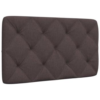 ARDEBO.de - Kopfteil-Kissen Dunkelbraun 90 cm Stoff