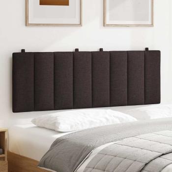 Kopfteil-Kissen Dunkelbraun 140 cm Stoff