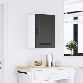 Küchen-Hängeschrank Porto Schwarz Holzwerkstoff