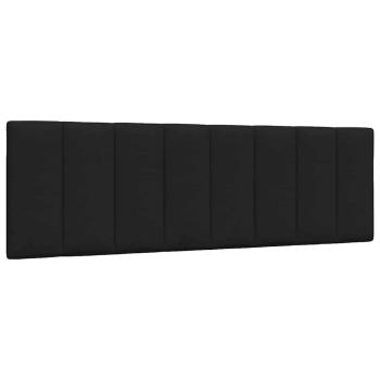 ARDEBO.de - Kopfteil-Kissen Schwarz 160 cm Stoff