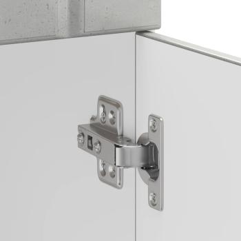 Küchen-Unterschrank Lucca Betongrau Holzwerkstoff